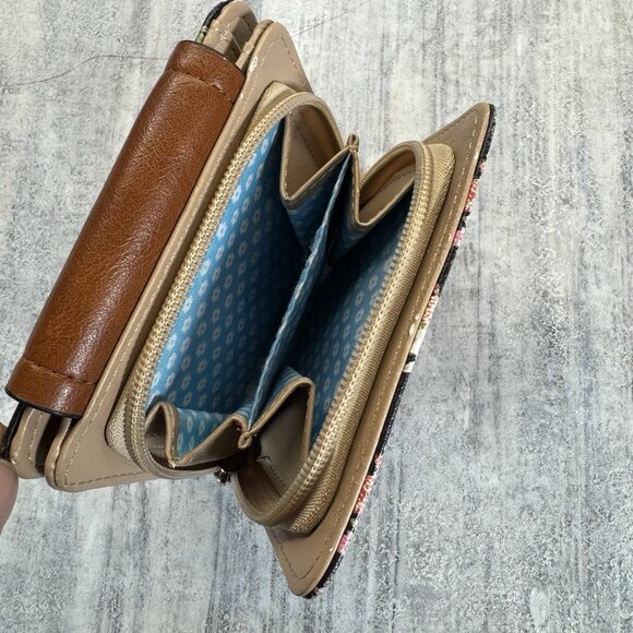 Natural Life Made With My Heart Rose Wallet Vegan - Picture 3 of 10